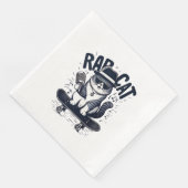 Rap Cat Harmony Serviette (Ecke)