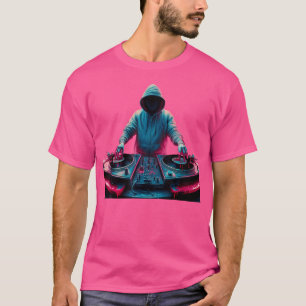 Rap Era D J Mixer Turntable Hip Hop Musik T-Shirt