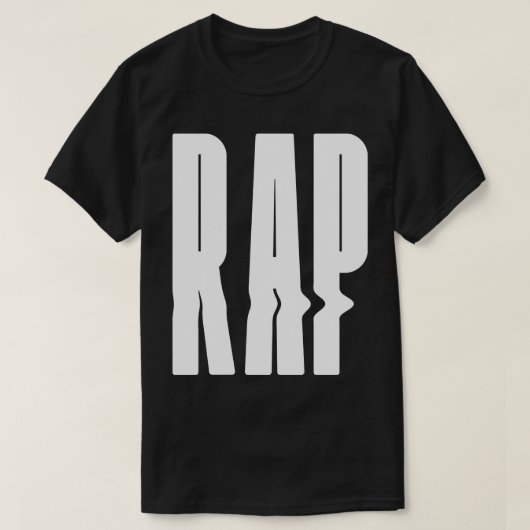 rap fett design T-Shirt (Design vorne)