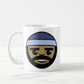 Rap-Gesicht Kaffee-Tasse Kaffeetasse (Links)