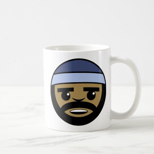 Rap-Gesicht Kaffee-Tasse Kaffeetasse (Rechts)