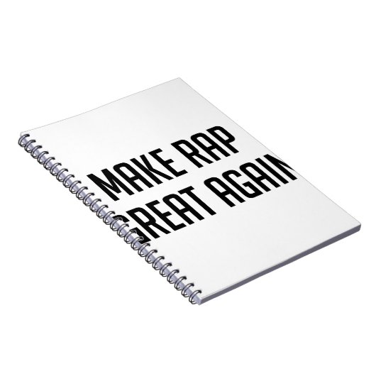 Rap groß wieder notizblock (Rechte Seite)