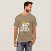 Rap ist scheiße Freund T-Shirt (Vorne ganz)