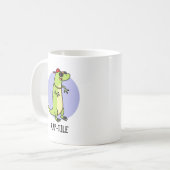Rap-Kachel Funny Reptile Lizard Pun Kaffeetasse (Vorderseite Links)