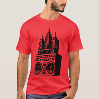Rap-Musik Stadtleben Streetwear Urbanwear Vintage T-Shirt