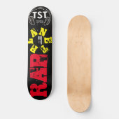 RAP PLANET Skateboard (Vorderseite)