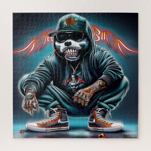 Rap-Puzzle 1-2 Puzzle (Vertikal)