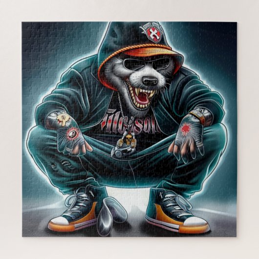 Rap-Puzzle 1-7 Puzzle (Vertikal)