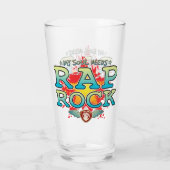 Rap Rock Soul Glass Tumbler (Rückseite)