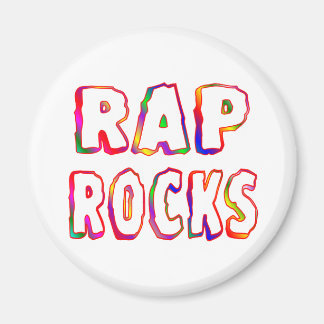 Rap Rocks Magnet