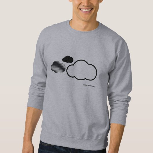 Rap Shirt/Gangstarr/über den Wolken Sweatshirt (Vorderseite)