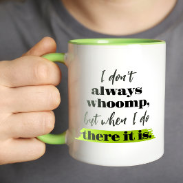 Rap Song Texte Funny Lime Green Moderne Typografie Kaffeetasse