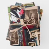 Rap-Wrapping-Papier-Flachblatt-Set 3 Geschenkpapier Set (Beispiel)