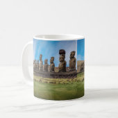 Rapa Nui Chile Kaffeetasse (Vorderseite Links)