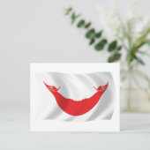 Rapa Nui Flag Postkarte (Stehend Vorderseite)