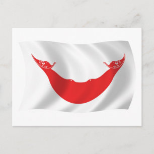 Rapa Nui Flag Postkarte