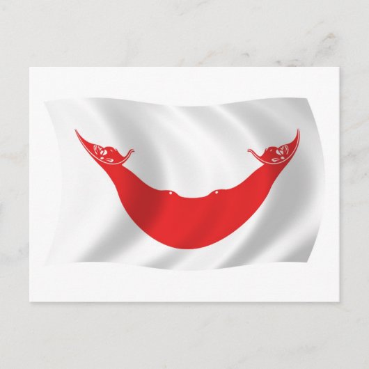 Rapa Nui Flag Postkarte (Vorderseite)