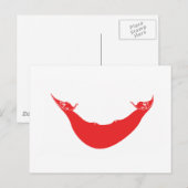 Rapa Nui Flag Postkarte (Vorne/Hinten)
