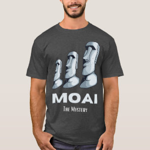 Rapa Nui Moai Osterinsel Statuen Leiter Mystery T-Shirt