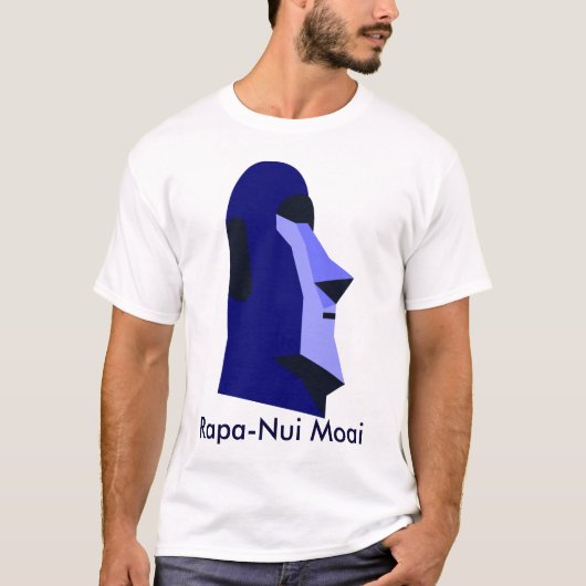 Rapa-Nui Moai - Osterinsel T-Shirt (Vorderseite)