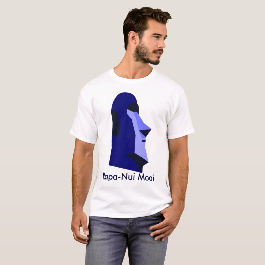 Rapa-Nui Moai - Osterinsel T-Shirt (Vorne ganz)