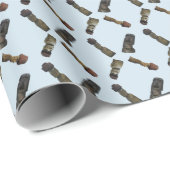 Rapa Nui Verpackung 1 Geschenkpapier (Rolleneckpunkt)