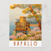Rapallo, Italien Postkarte (Vorderseite)