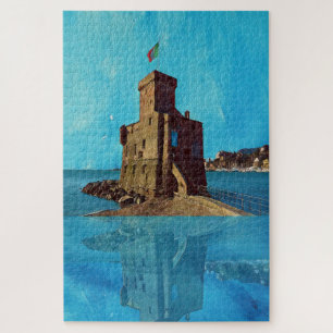 RAPALLO - Italien - Schloss - Marina Puzzle