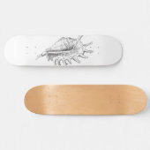 Rapana Seashell Kaffee Tasse Teapot Skateboard (Horizontal)