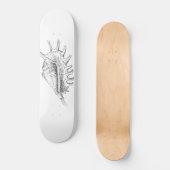 Rapana Seashell Kaffee Tasse Teapot Skateboard (Vorderseite)