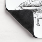 Rapana Seashell Mousepad (Ecke)