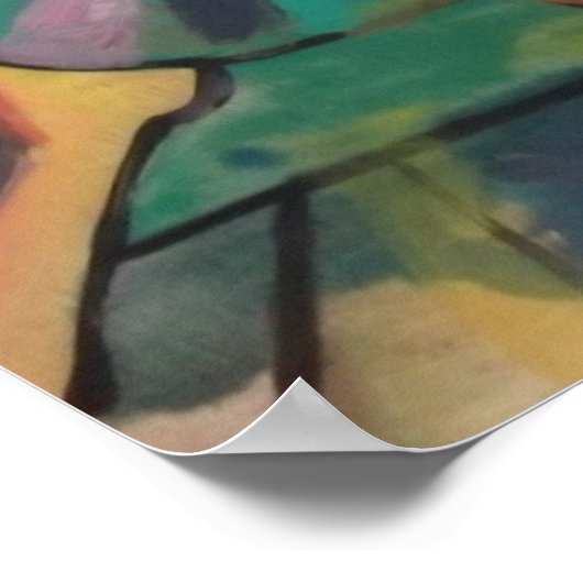 Raphael С anossa French Pyrenees Poster (Ecke)