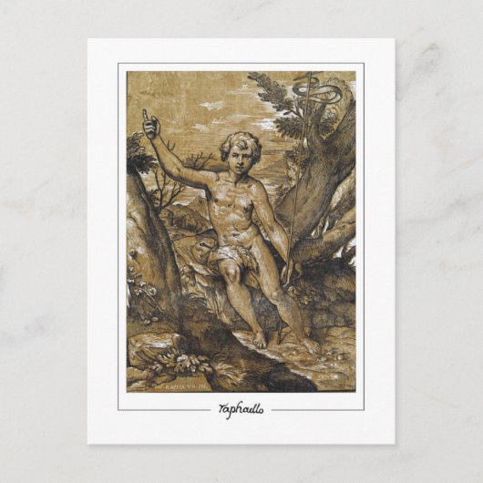 Raphael #106 - Fine Art Postcard Postkarte (Vorderseite)