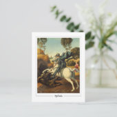 Raphael #1 - Fine Art Postcard Postkarte (Stehend Vorderseite)