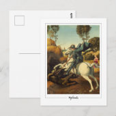 Raphael #1 - Fine Art Postcard Postkarte (Vorne/Hinten)