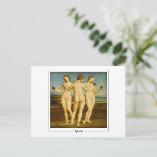Raphael #4 - Fine Art Postcard Postkarte (Stehend Vorderseite)