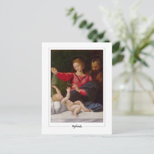 Raphael #6 - Fine Art Postcard Postkarte (Stehend Vorderseite)