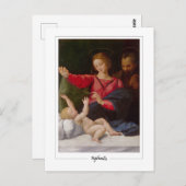 Raphael #6 - Fine Art Postcard Postkarte (Vorne/Hinten)