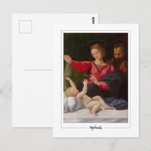 Raphael #6 - Fine Art Postcard Postkarte (Vorne/Hinten)