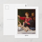 Raphael #6 - Kunstpostkarte Postkarte (Vorne/Hinten)