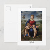 Raphael #7 - Fine Art Postcard Postkarte (Vorne/Hinten)