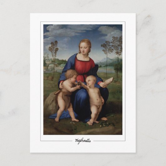 Raphael #7 - Kunstpostkarte Postkarte (Vorderseite)