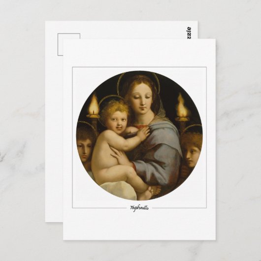 Raphael #8 - Fine Art Postcard Postkarte (Vorne/Hinten)