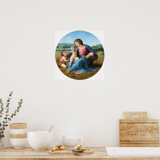 Raphael: Alba Madonna Poster (Küche)