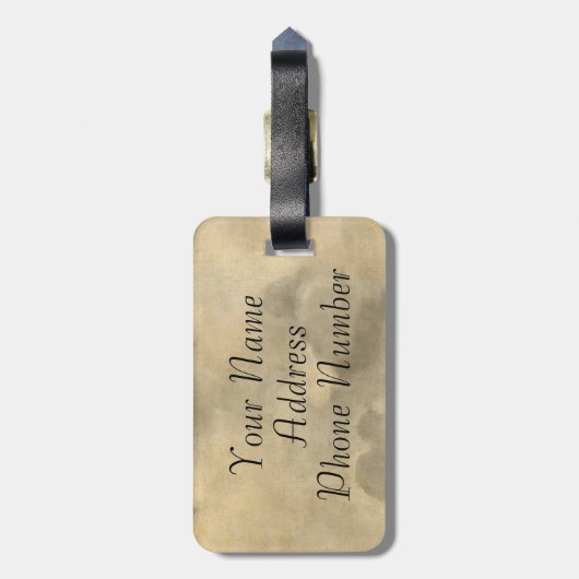 Raphael Angels Gepäckanhänger (Rückseite vertikal)