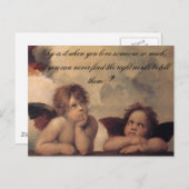 Raphael Angels Postcard Postkarte (Vorne/Hinten)