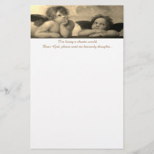 Raphael Angels Stationery Briefpapier