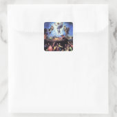 Raphael Art Work Painting Quadratischer Aufkleber (Tasche)