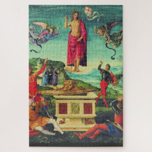 Raphael Auferstehung Jesu Christi Kunst Puzzle
