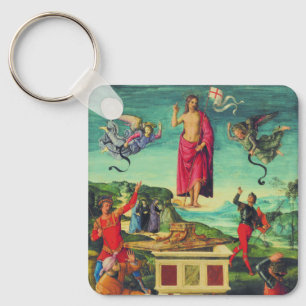 Raphael Auferstehung Jesu Christi Kunst Schlüsselanhänger
